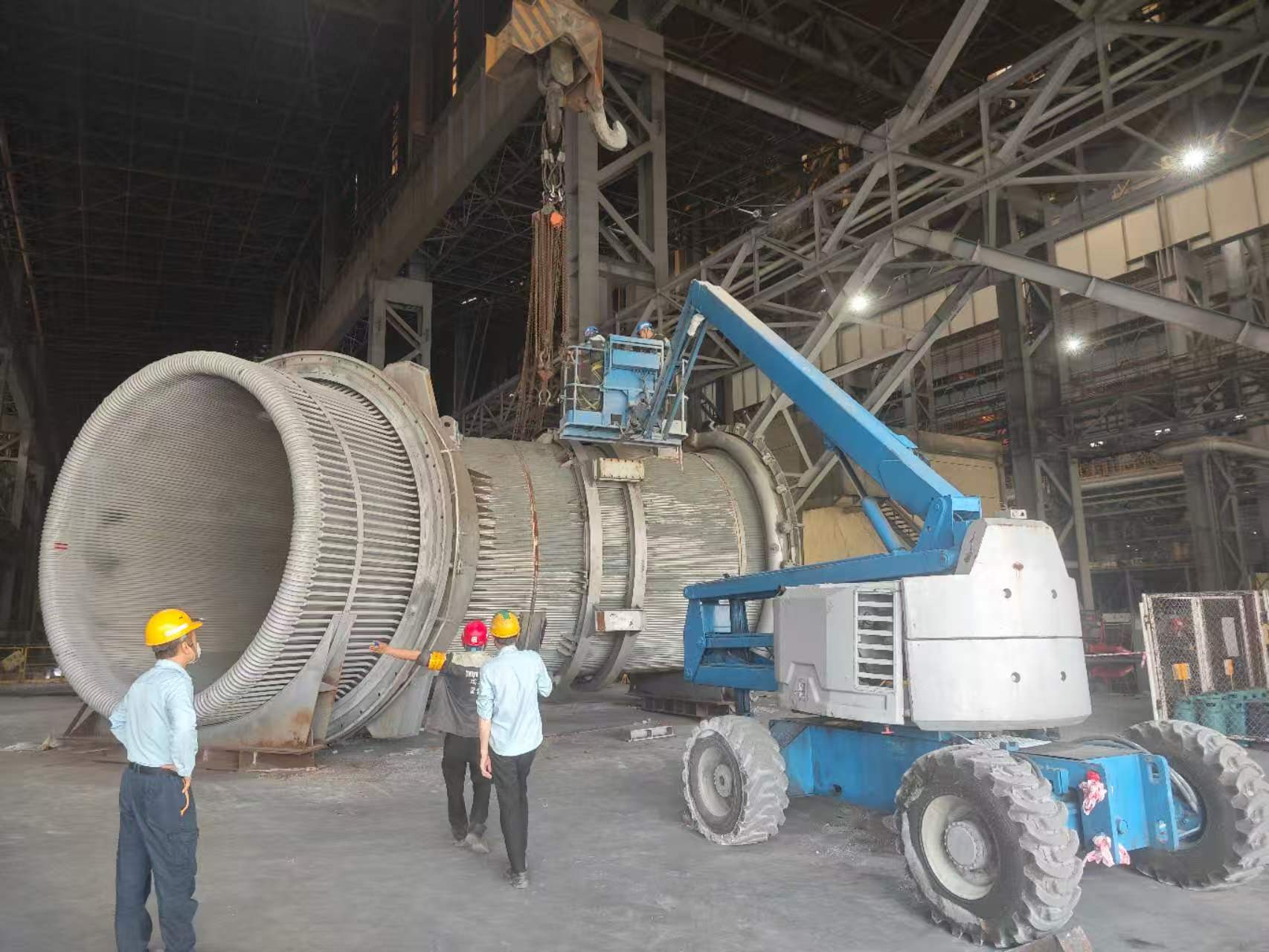 Converter Hood for Steel Mills